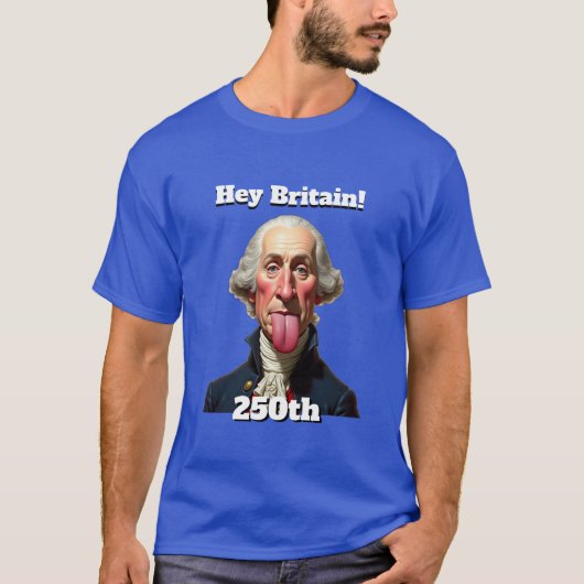 America's 250th Anniversary Celebration George  Tシャツ (正面)