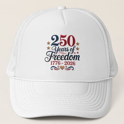 America's 250th Anniversary Freedom キャップ (正面)