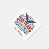 America's 250th Anniversary Name スタンダードカクテルナプキン (角)