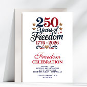 America's 250th Anniversary Party 招待状