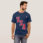 America's 250th Anniversary USA Hockey Jersey Tシャツ (正面フル)
