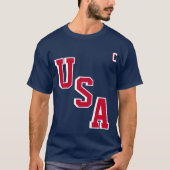 America's 250th Anniversary USA Hockey Jersey Tシャツ (正面)
