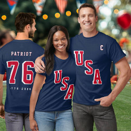 America's 250th Anniversary USA Hockey Jersey Tシャツ