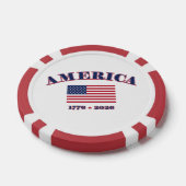 America's 250th Birthday ポーカーチップ (シングル)