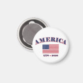 America's 250th Birthday マグネット (正面/裏面)