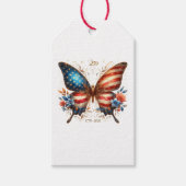 America's 250th Birthday Anniversary 1776 2026 ギフトタグ (正面)