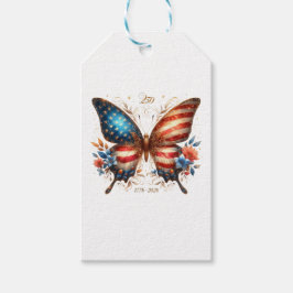 America's 250th Birthday Anniversary 1776 2026 ギフトタグ