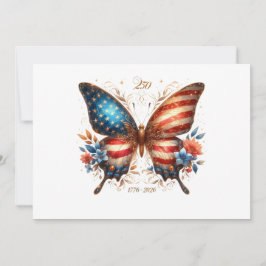 America's 250th Birthday Anniversary 1776 2026 招待状