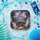 America's 250th Birthday Billboard ペーパープレート (パーティー)