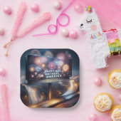 America's 250th Birthday Billboard ペーパープレート (パーティー)