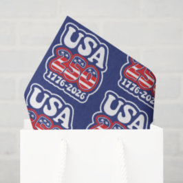 America's 250th Birthday - Groovy USA 250 薄葉紙