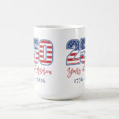 America's 250th Birthday Party コーヒーマグカップ (中央)