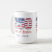 America's 250th Birthday Party コーヒーマグカップ (正面左)