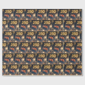 America's 250th Birthday Party ラッピングペーパー (フラット)