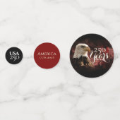 America's 250th Birthday Patriotic Table Confetti コンフェッティ (正面)