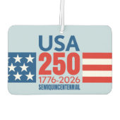 America's 250th Birthday - Stars Stripes USA 250 カーエアーフレッシュナー (裏面)