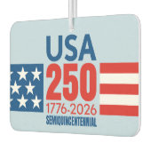 America's 250th Birthday - Stars Stripes USA 250 カーエアーフレッシュナー (左)