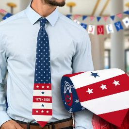 America's 250th Semiquincentennial 1776 2026 ネクタイ