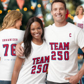 America's 250th Team 250 Event Name Party Jersey   Tシャツ