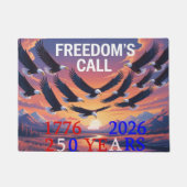 America's Birthday Door Mat ドアマット (正面)