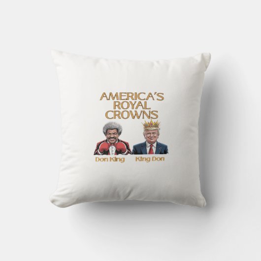 America's Crowns And Don Graphic クッション (正面)