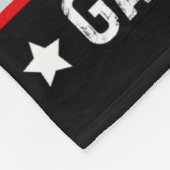 America's Favorite Garge Man Funny Trump Garge Tru フリースブランケット (角)