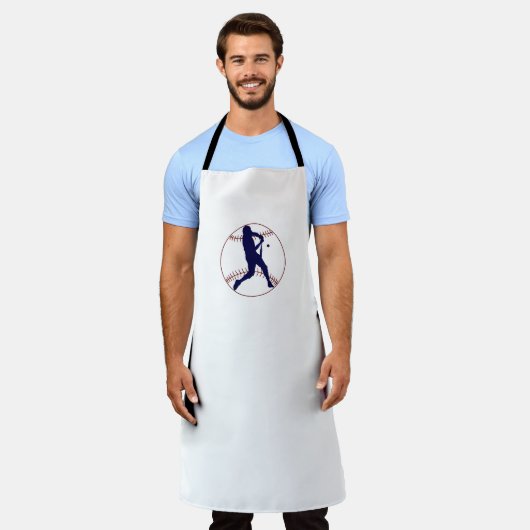 America's Pastime エプロン (着用した状態)