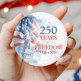 America's Semiquincentennial 250 Years Freedom マグネット