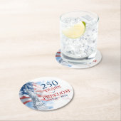 America's Semiquincentennial 250 Years Freedom ラウンドペーパーコースター (インサイチュ)