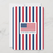 America's Semiquincentennial USA 250 Years Freedom 招待状 (裏面)