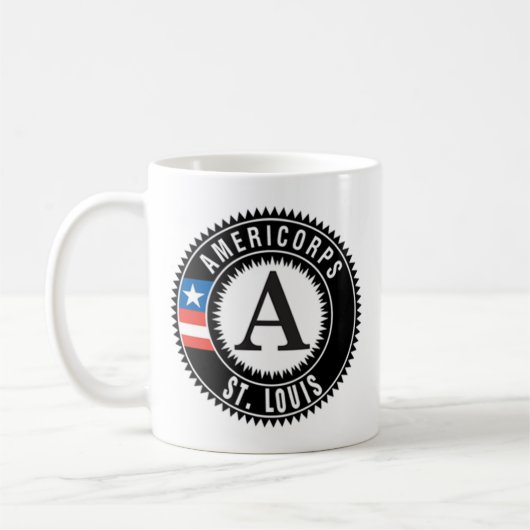 AmeriCorpsセントルイスのマグ コーヒーマグカップ (左)