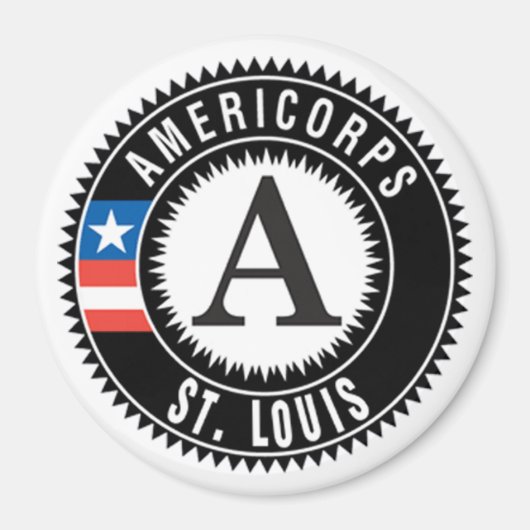 AmeriCorpsセントルイス磁石 マグネット (正面)