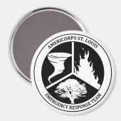 AmeriCorps St. Louis ERTマグネット マグネット (正面/裏面)