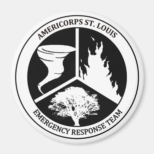 AmeriCorps St. Louis ERTマグネット マグネット (正面)