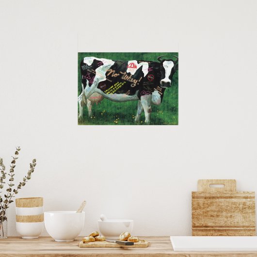 「AmeriCOW Graffiti」 ポスター (キッチン)