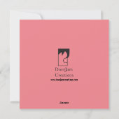 Americus Video I'm Yours Valentine #1 シーズンカード (裏面)