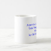 Amerifolknbluesicana (および風変わりのの歌)による… コーヒーマグカップ (中央)