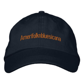 Amerifolknbluesicana 刺繍入りキャップ