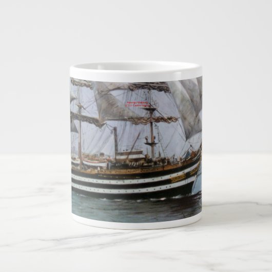 Amerigo Vespucci ジャンボコーヒーマグカップ (正面)