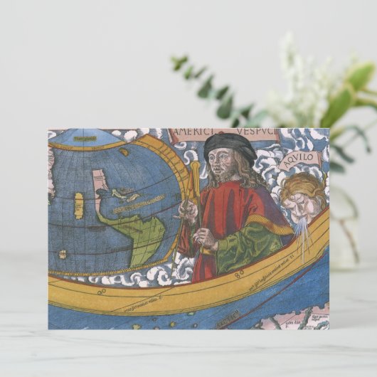 Amerigo Vespucci Explorerアメリカの地図 (スタンド正面)