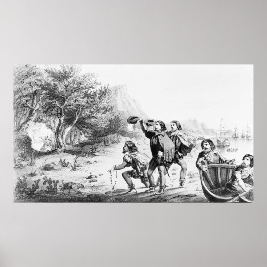 「Amerigo Vespucci in America」のポスター/プリント ポスター (正面)