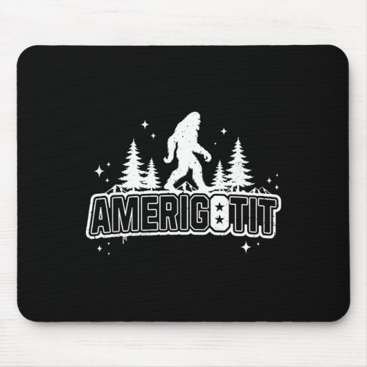 Amerigotit おもしろ ミーム T 2025 マウスパッド (正面)