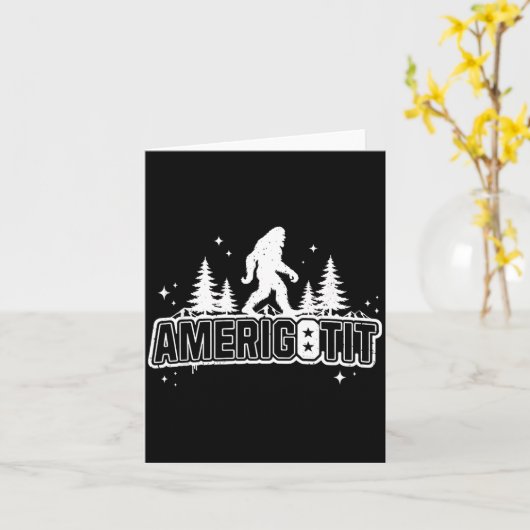 Amerigotit Funny Meme T 2025  カード (黄色い花)