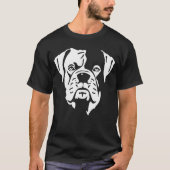Amerikanische Bulldogge [00286] Tシャツ (正面)