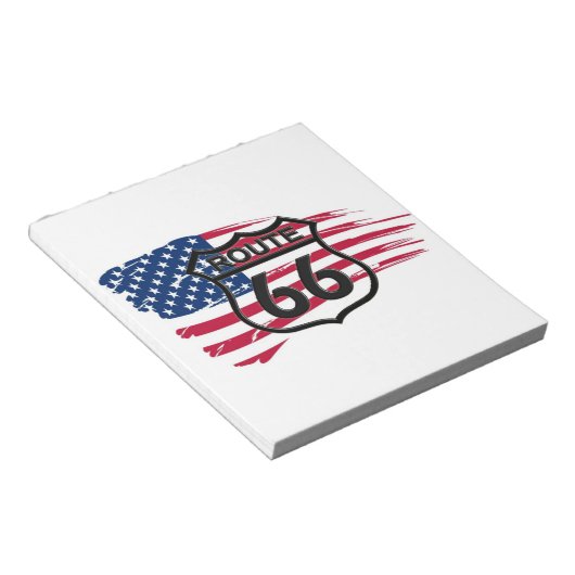 Amerikas Route 66 ノートパッド (アングル)