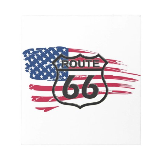 Amerikas Route 66 ノートパッド (正面)