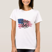 Amerikas Route 66 Tシャツ (正面)