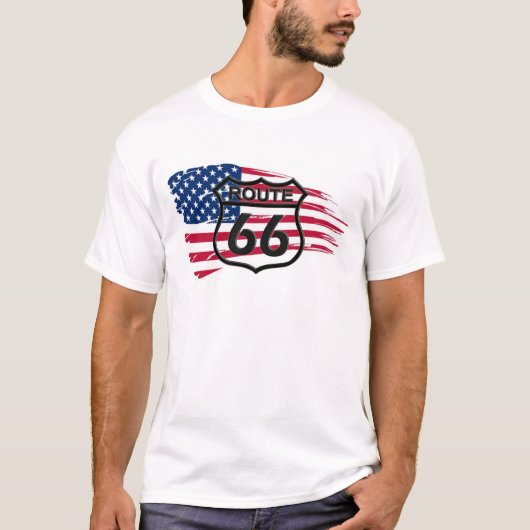 Amerikas Route 66 Tシャツ (正面)