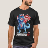 Amerisaurus Rex Independence Day Tシャツ (正面)