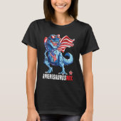 Amerisaurus Rex Independence Day Tシャツ (正面)